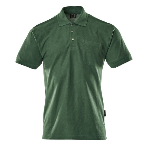 Mascot Crossover Borneo Polo Shirt With Chest Pocket Green