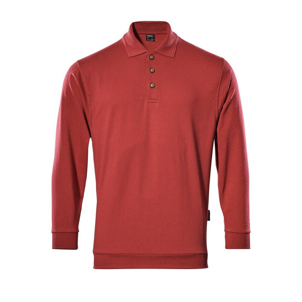 Mascot Crossover Trinidad Polo Sweatshirt Red