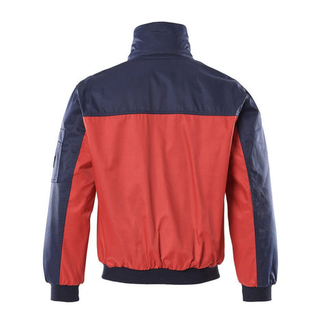 Mascot Image 00922 Pilot Jacket Red Navy