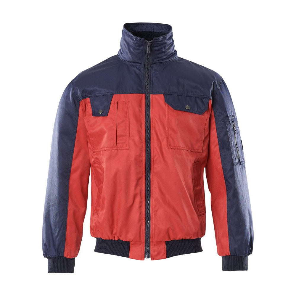 Mascot Image 00922 Pilot Jacket Red Navy