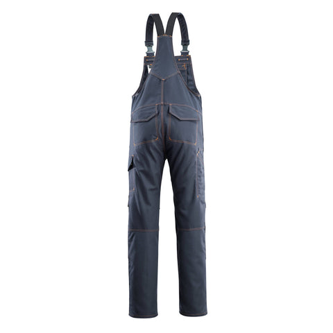Mascot Multisafe Freibourg Bib & Brace With Kneepad Pockets - Dark Navy