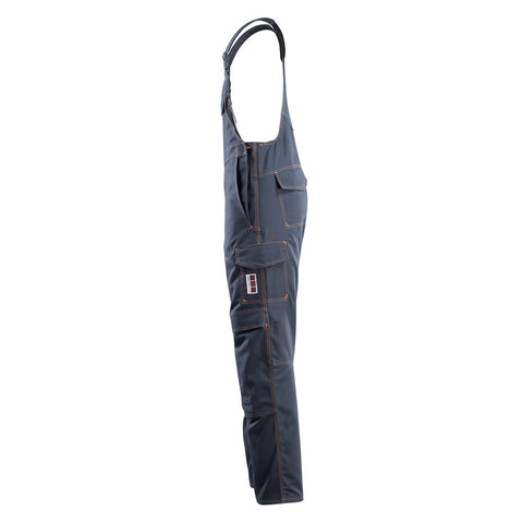 Mascot Multisafe Freibourg Bib & Brace With Kneepad Pockets - Dark Navy