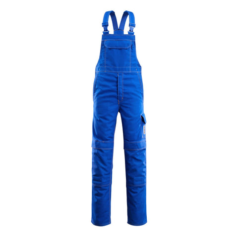 Mascot Multisafe Freibourg Bib & Brace With Kneepad Pockets - Royal