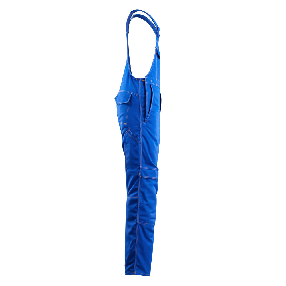 Mascot Multisafe Freibourg Bib & Brace With Kneepad Pockets - Royal