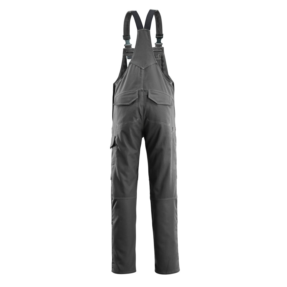 Mascot Multisafe Freibourg Bib & Brace With Kneepad Pockets - Dark Anthracite