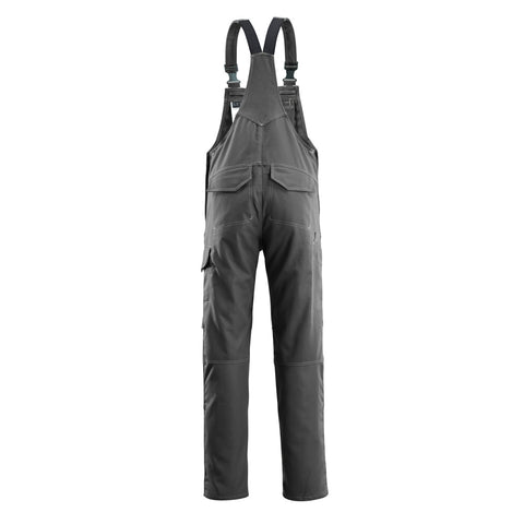 Mascot Multisafe Freibourg Bib & Brace With Kneepad Pockets - Dark Anthracite