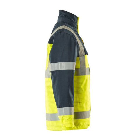 Mascot Lungern Multisafe 06831 Yellow Navy Parka Jacket