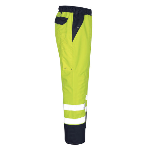 Mascot Linz Safe Image 07090 Over Trousers Yellow Navy