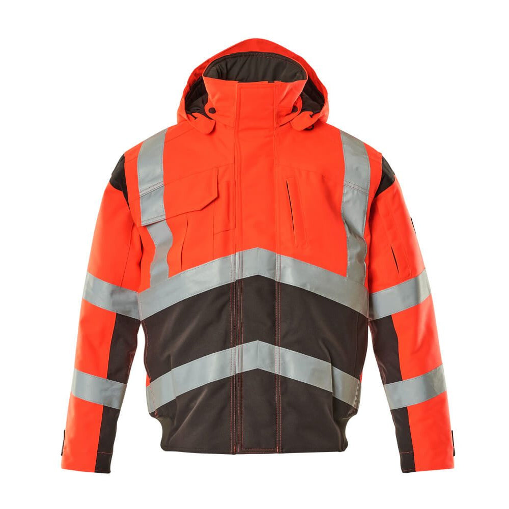 Mascot Camina Safe Young 09035 Pilot Jacket Red Dark Anthracite Class 2