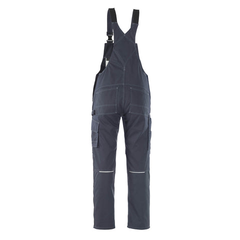 Mascot Industry Richmond Bib & Brace With Kneepad Pockets - Dark Navy
