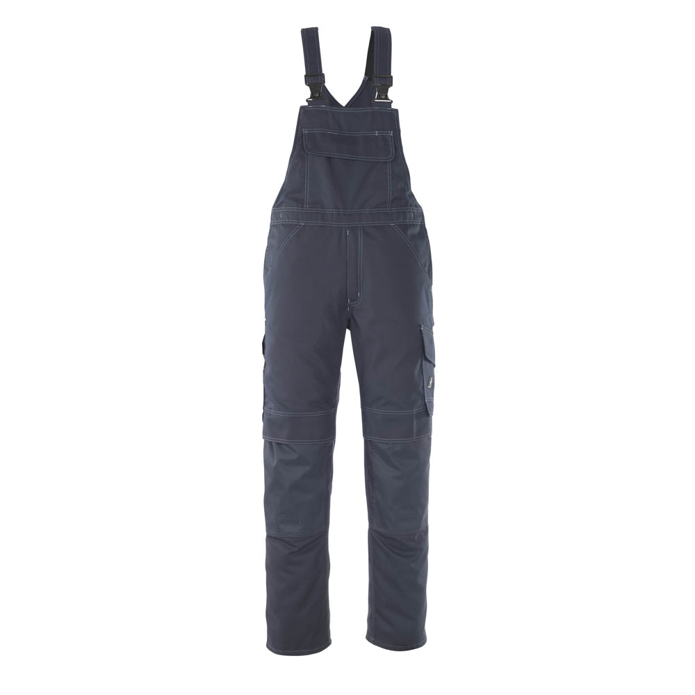 Mascot Industry Richmond Bib & Brace With Kneepad Pockets - Dark Navy