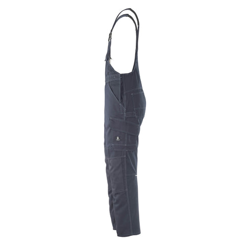 Mascot Industry Richmond Bib & Brace With Kneepad Pockets - Dark Navy