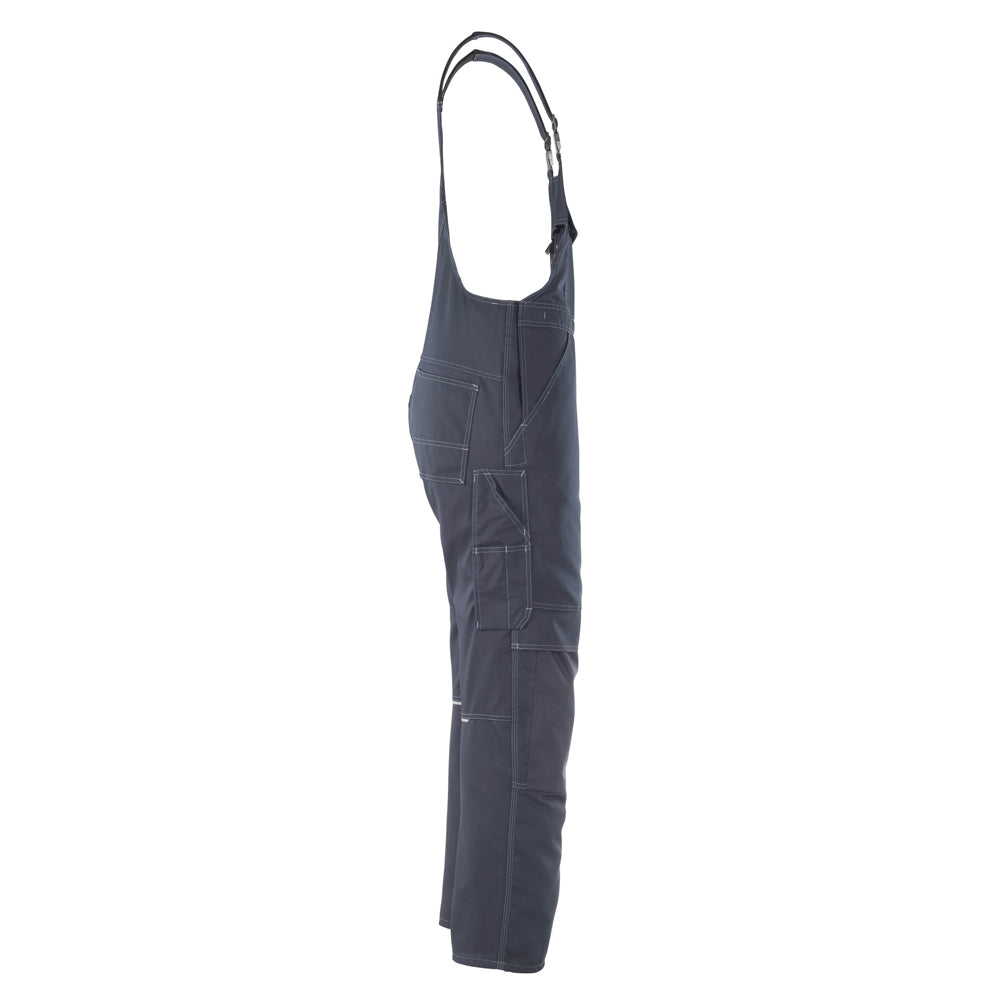 Mascot Industry Richmond Bib & Brace With Kneepad Pockets - Dark Navy