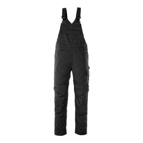 Mascot Industry Richmond Bib & Brace With Kneepad Pockets - Black