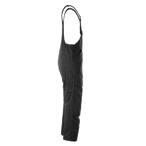 Mascot Industry Richmond Bib & Brace With Kneepad Pockets - Black