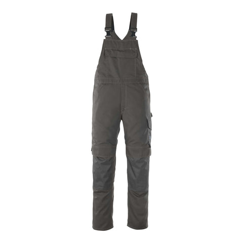 Mascot Industry Richmond Bib & Brace With Kneepad Pockets - Dark Anthracite