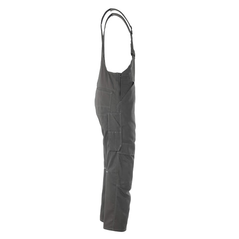 Mascot Industry Richmond Bib & Brace With Kneepad Pockets - Dark Anthracite