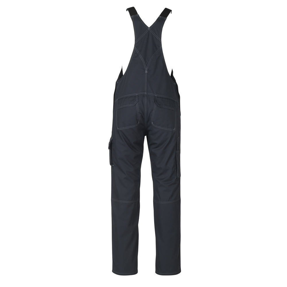 Mascot Industry Newark Bib & Brace With Kneepad Pockets - Dark Navy