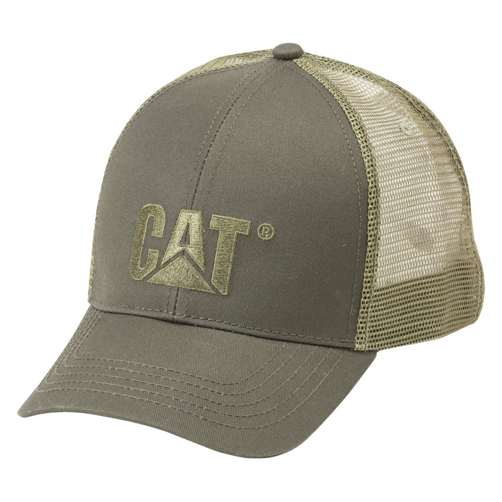 CAT 1120062 Raised Logo Cap Olive
