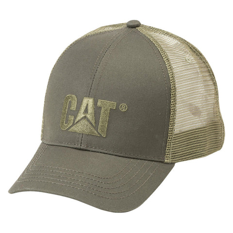 CAT 1120062 Raised Logo Cap Olive