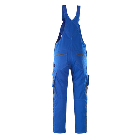 Mascot Safe Unique Leipzig Bib & Brace With Kneepad Pockets - Royal/dark Navy