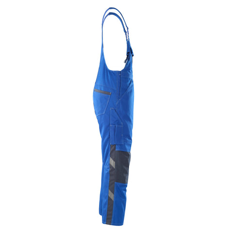Mascot Safe Unique Leipzig Bib & Brace With Kneepad Pockets - Royal/dark Navy