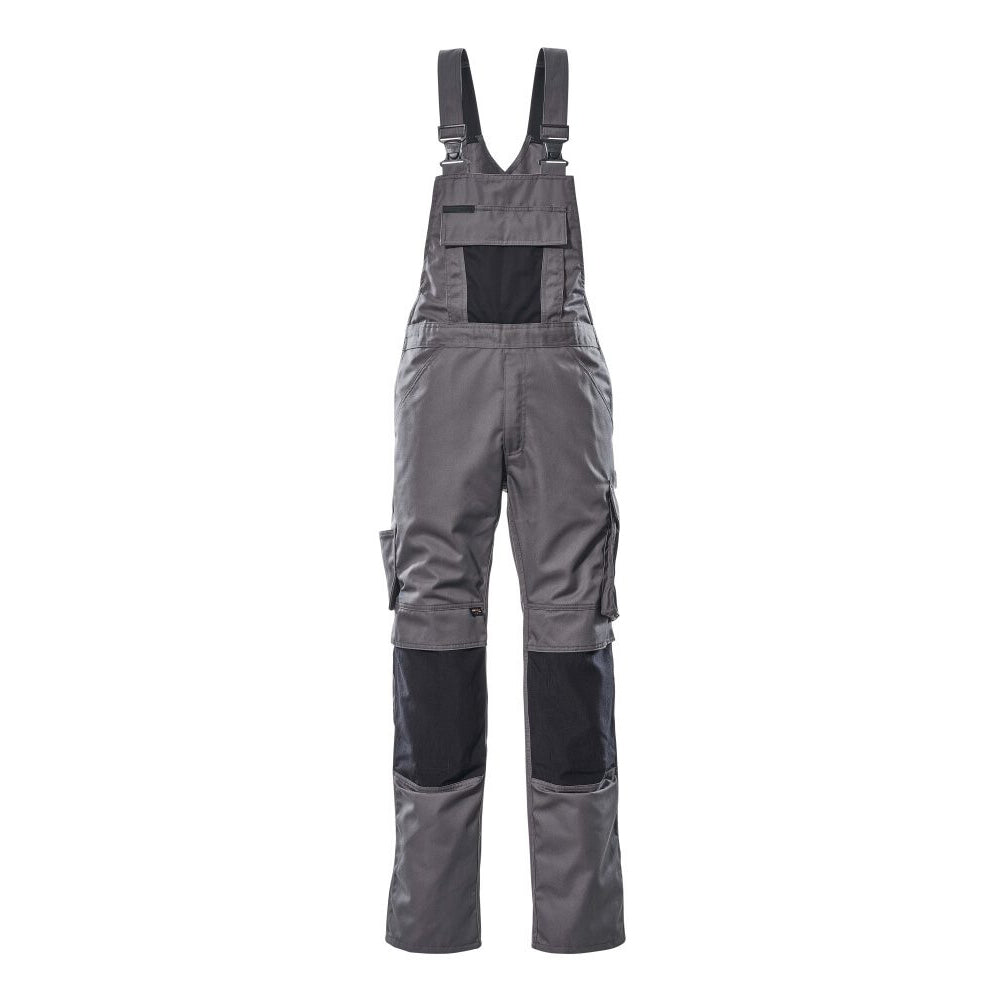 Mascot Safe Unique Augsburg Bib & Brace With Kneepad Pockets - Anthracite/black