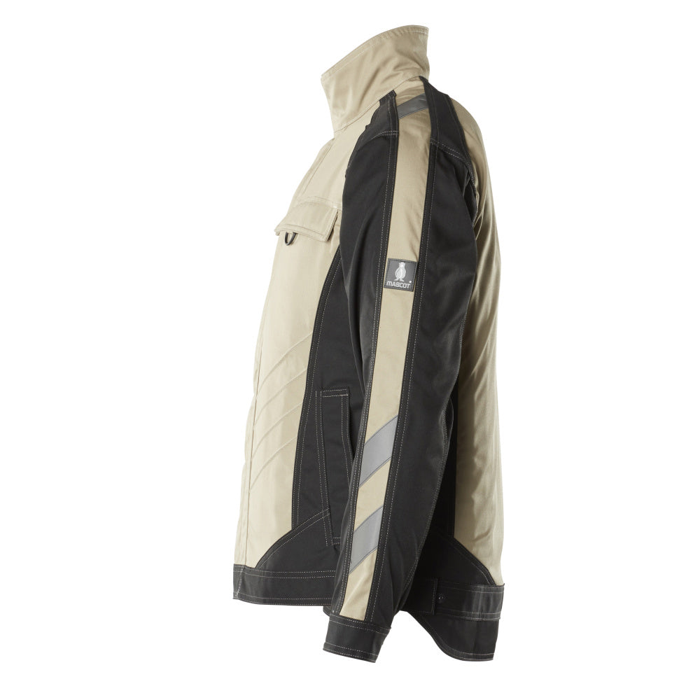Mascot Safe Unique Fulda Jacket Light Khaki Black