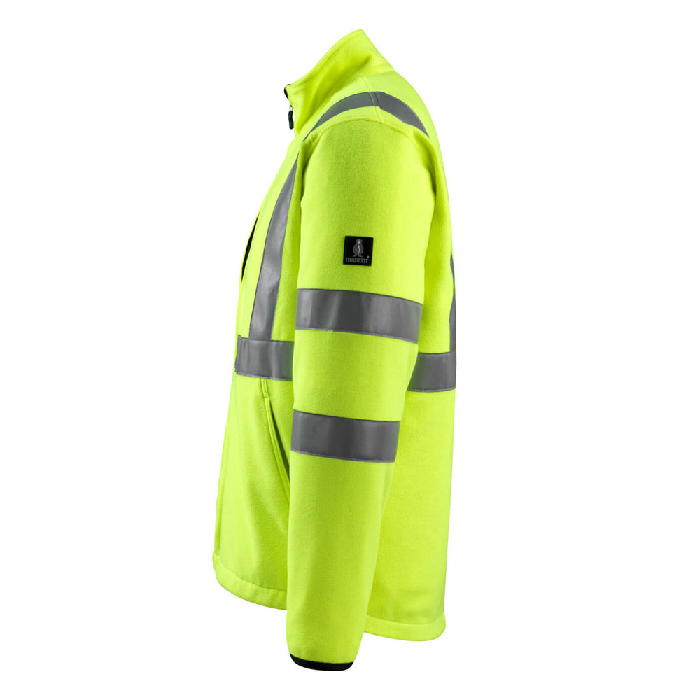 Mascot Mildura Safe Light 15903 Fleece Jacket Yellow Class 3