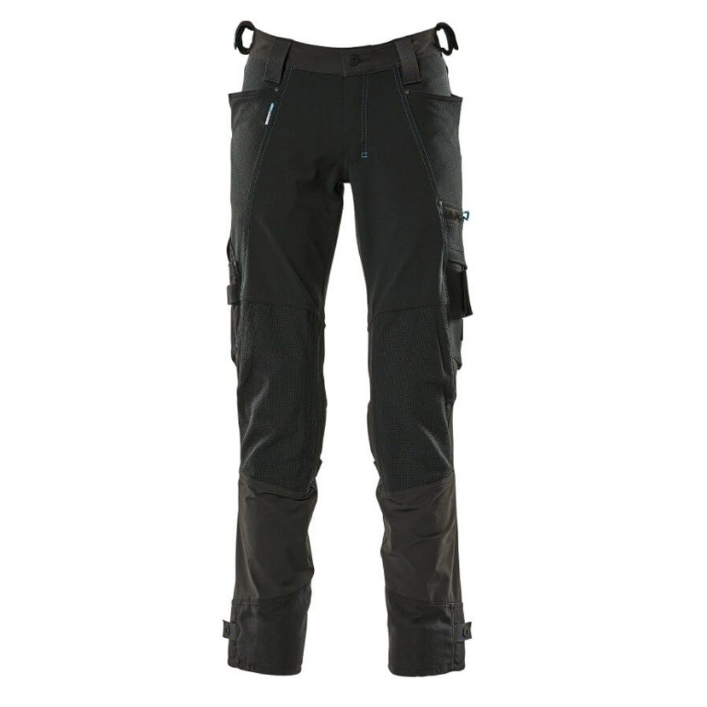 Mascot Advanced 17079 Pants With Kneepad Pockets Black