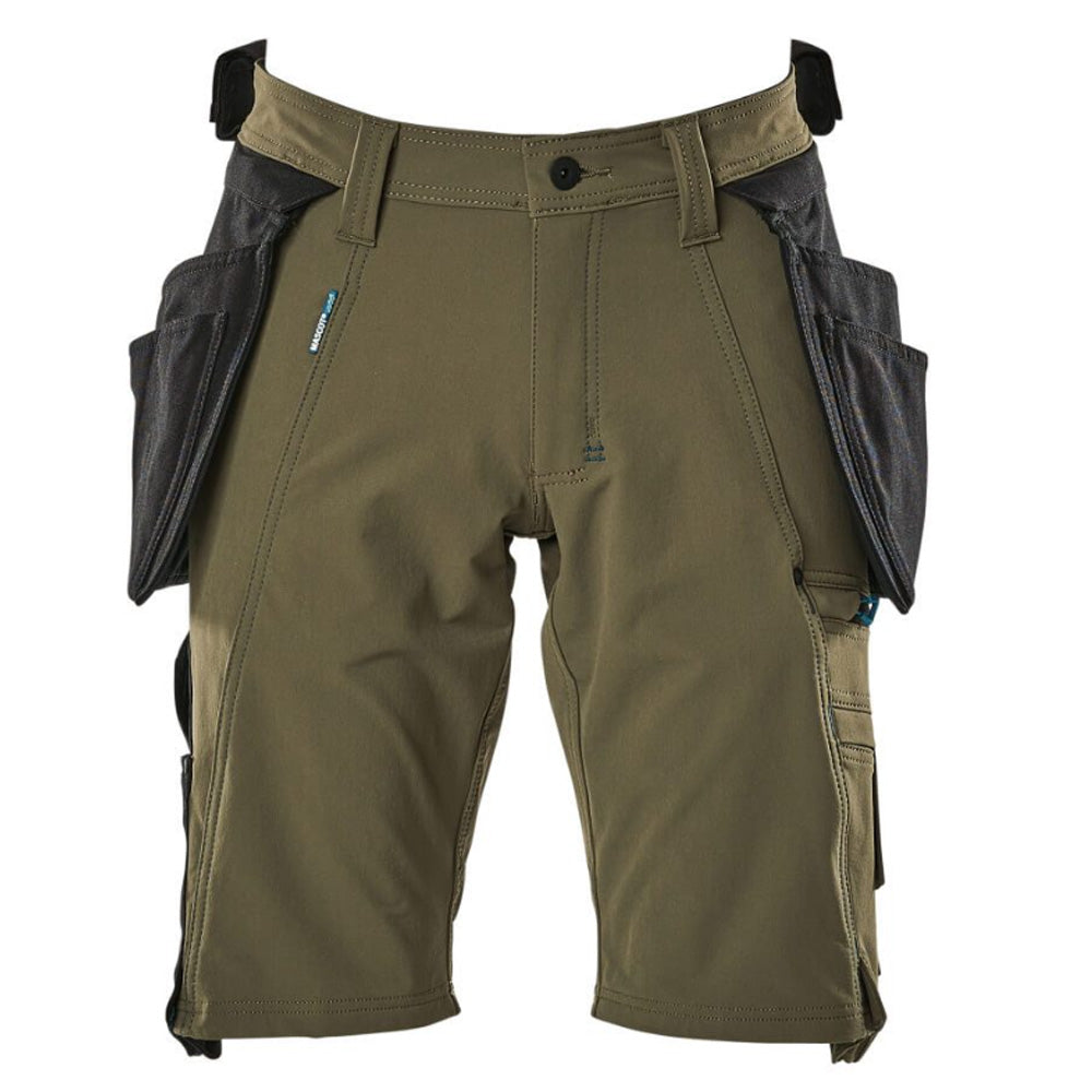 Mascot Advanced Green Craftsmen's Shorts