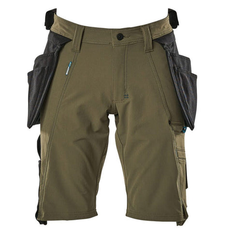 Mascot Advanced Green Craftsmen's Shorts