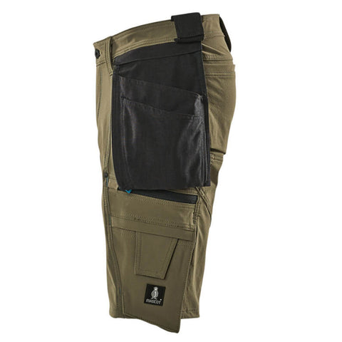 Mascot Advanced Green Craftsmen's Shorts