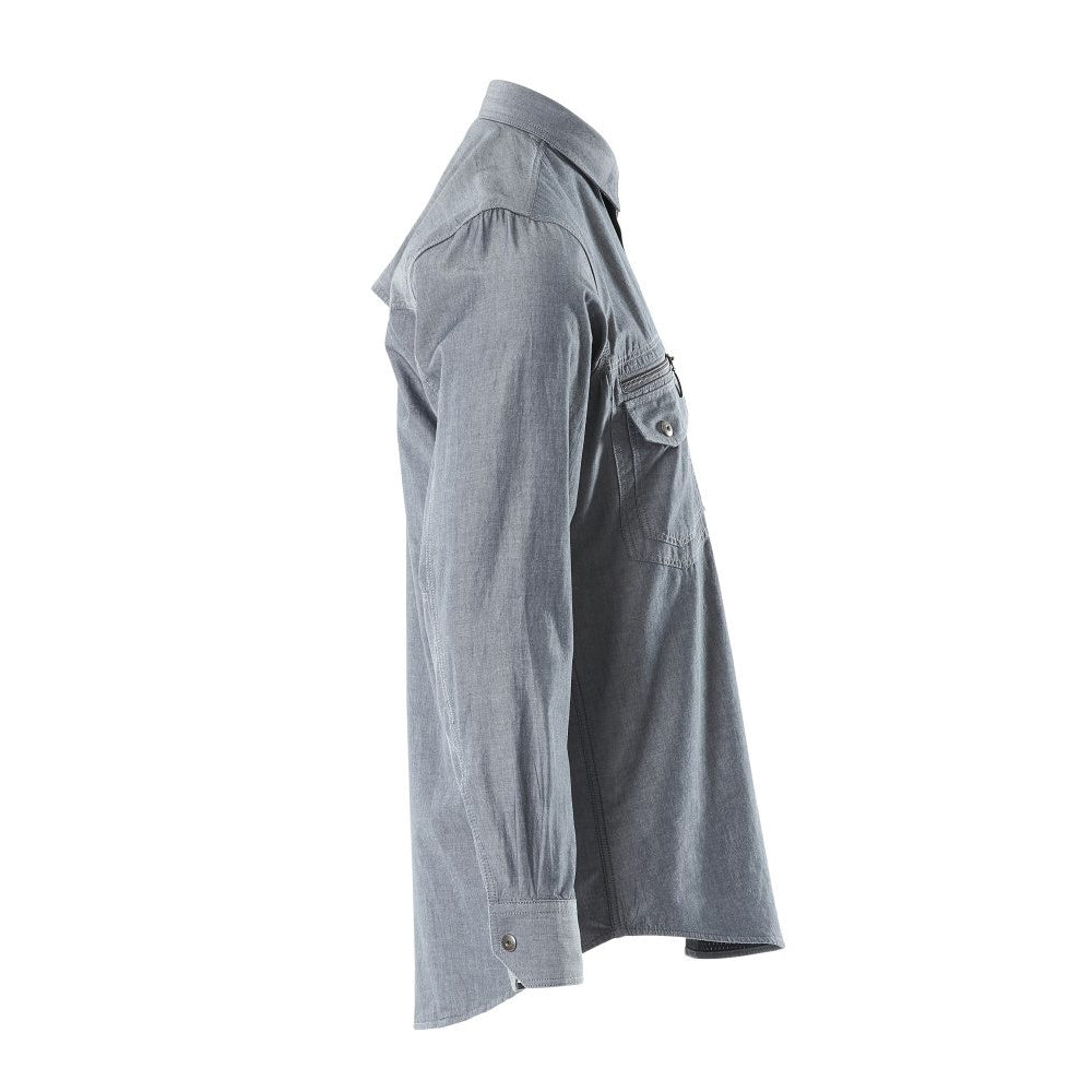 Mascot Crossover Norwood Shirt Washed Dark Blue Denim