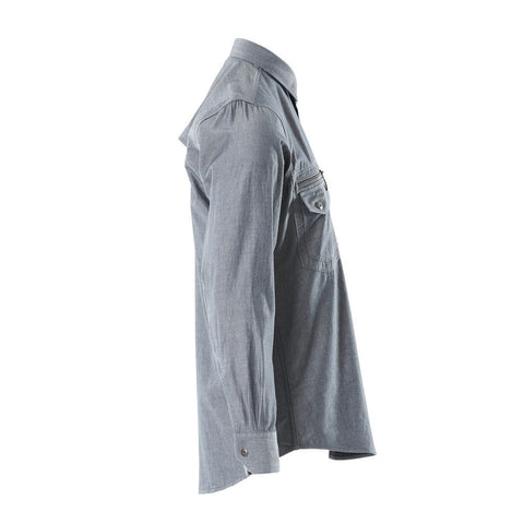Mascot Crossover Norwood Shirt Washed Dark Blue Denim
