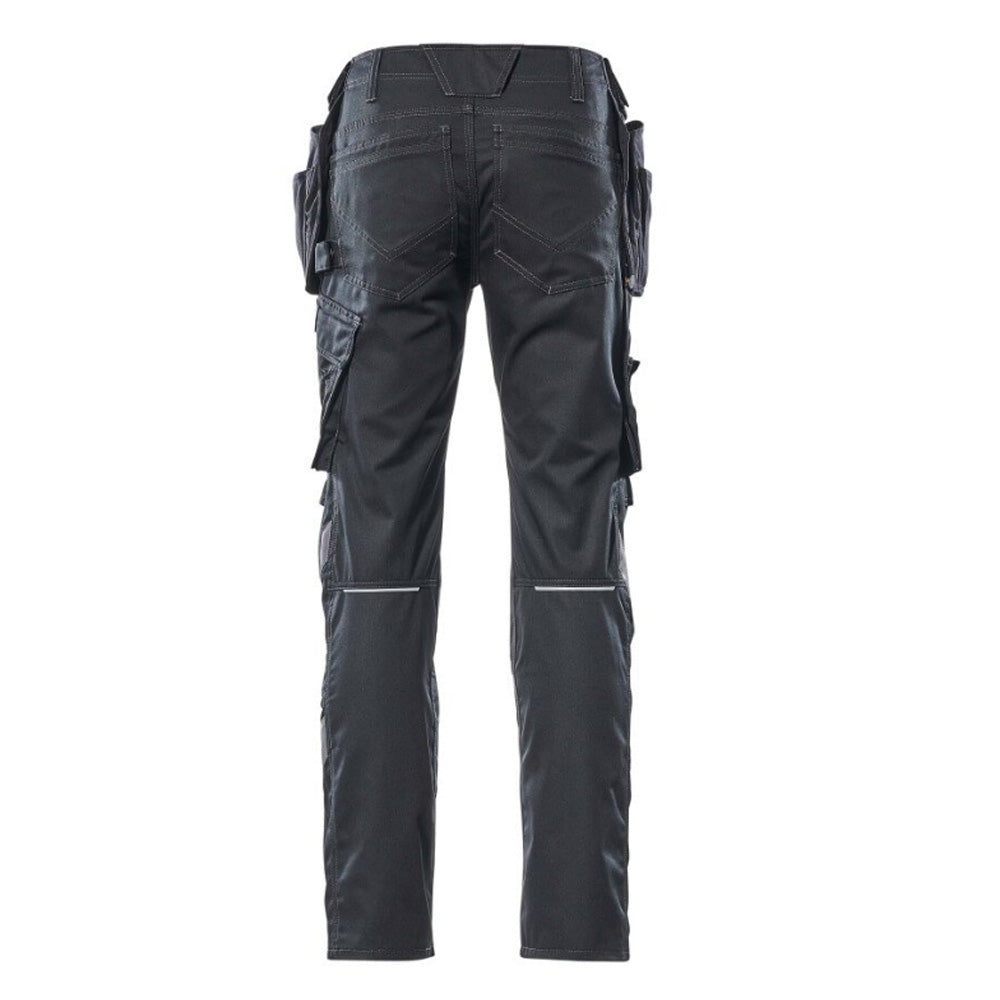 Mascot Unique 17731 Trousers With Kneepad Pockets And Holster Pockets Black