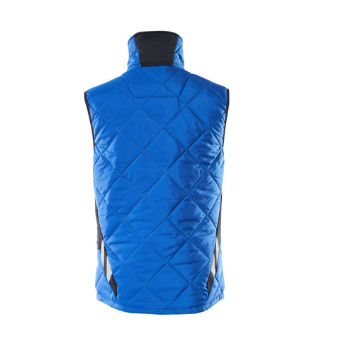 Mascot Accelerate 18065 Winter Gilet - Azure Blue/dark Navy