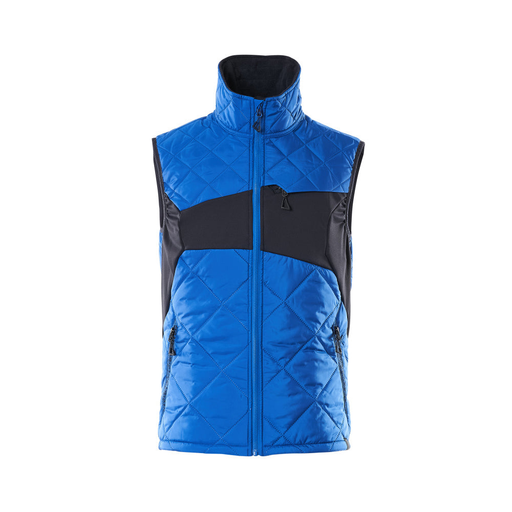 Mascot Accelerate 18065 Winter Gilet - Azure Blue/dark Navy