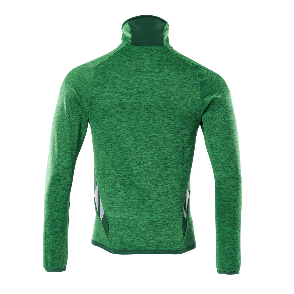 Mascot Accelerate 18103 Fleece Jumper With Zipper Grass Green