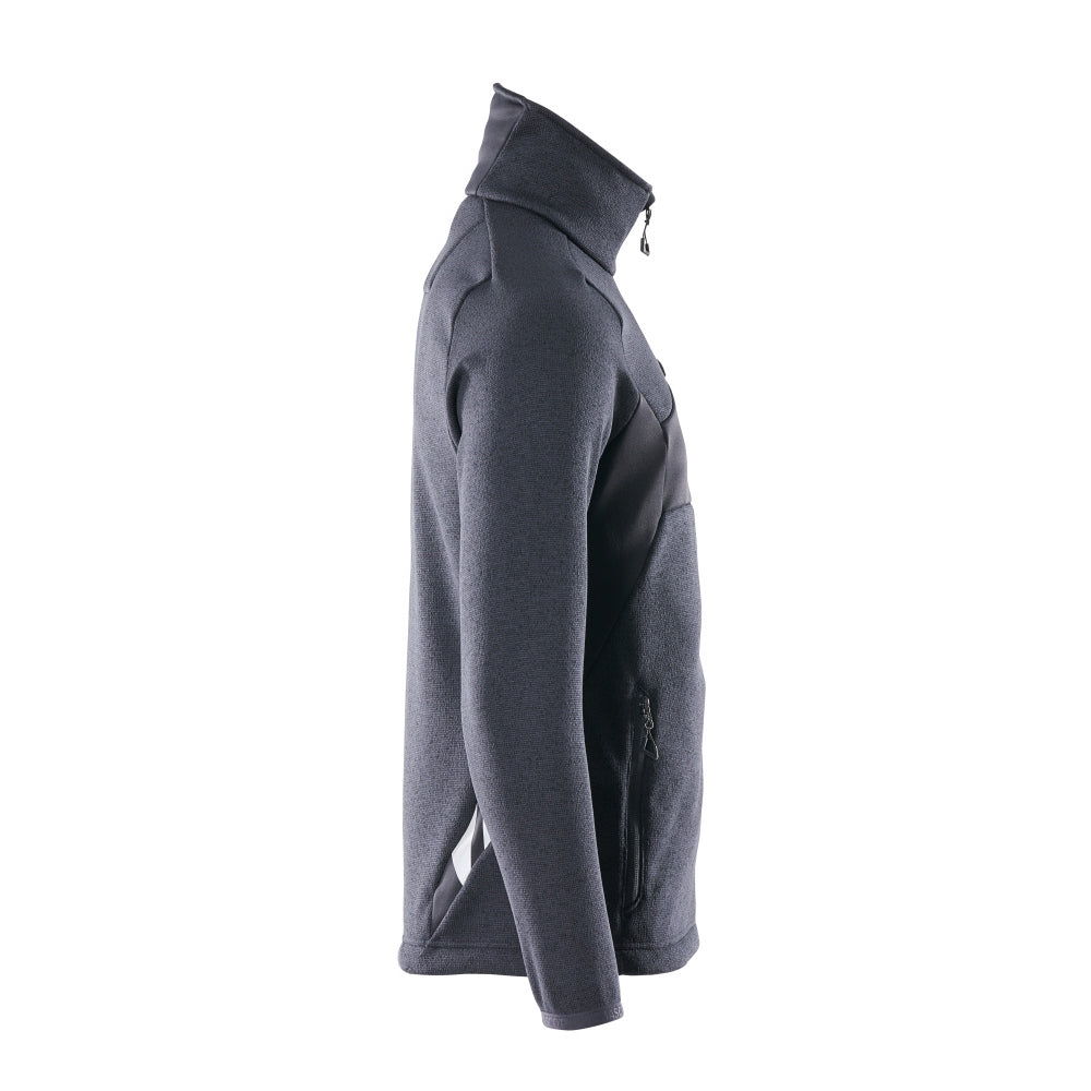 Mascot Accelerate 18105 Knitted Jumper With Zipper Dark Navy