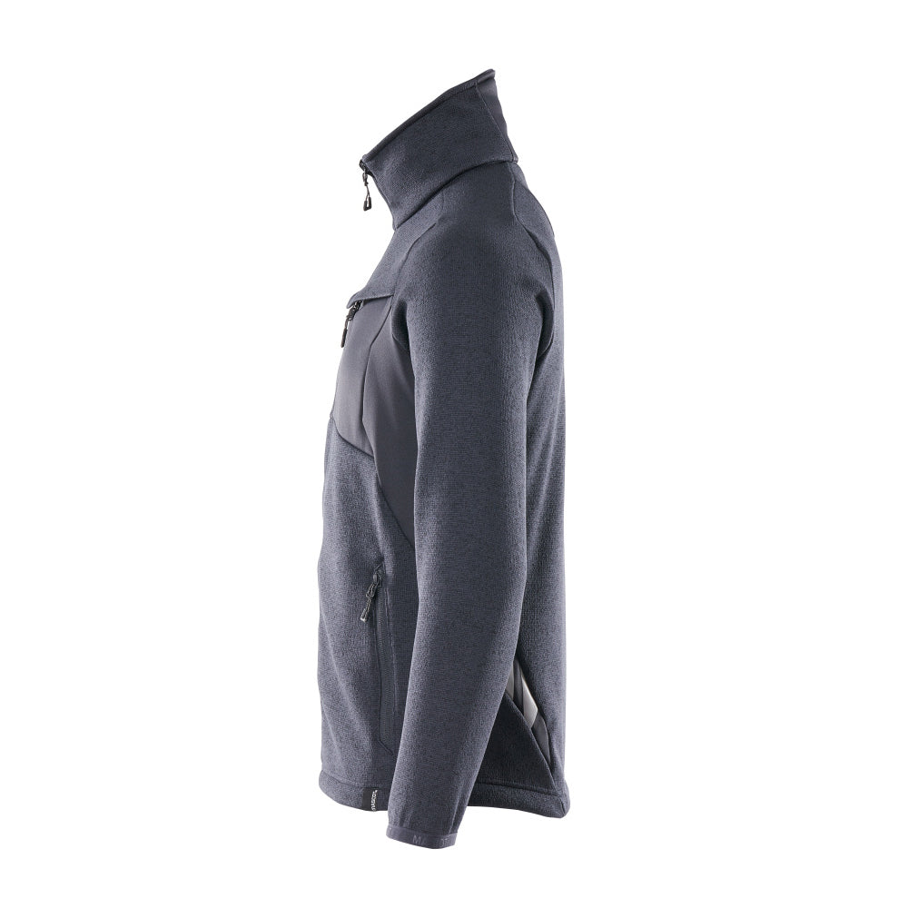 Mascot Accelerate 18105 Knitted Jumper With Zipper Dark Navy