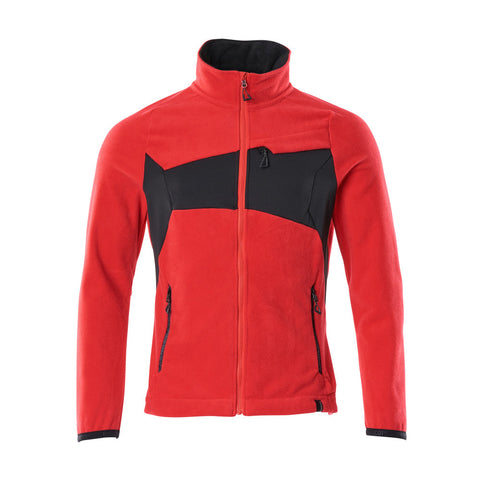 Mascot Accelerate 18303 Fleece Jacket Traffic Red Black