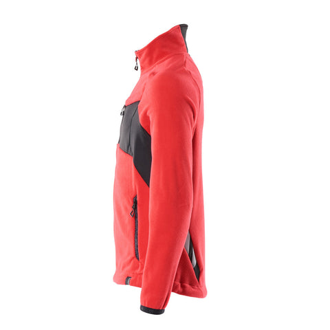 Mascot Accelerate 18303 Fleece Jacket Traffic Red Black