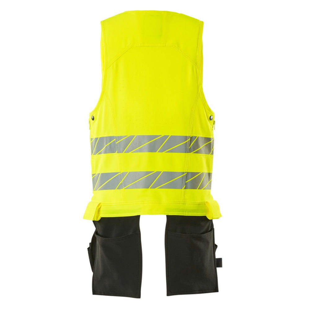 Mascot Accelerate 19589 Tool Vest Hi-Vis Yellow Dark Black