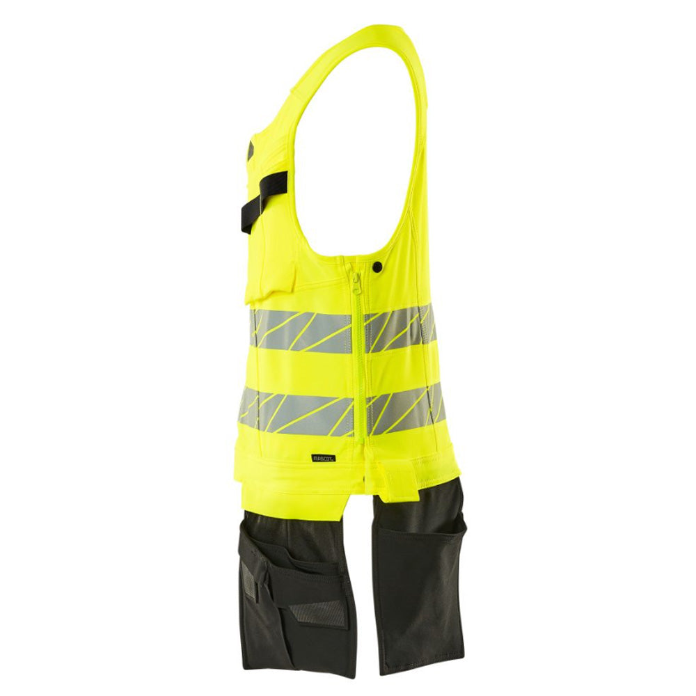 Mascot Accelerate 19589 Tool Vest Hi-Vis Yellow Dark Black