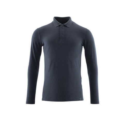 Mascot Crossover ProWash Polo Shirt long-sleeved Dark Navy