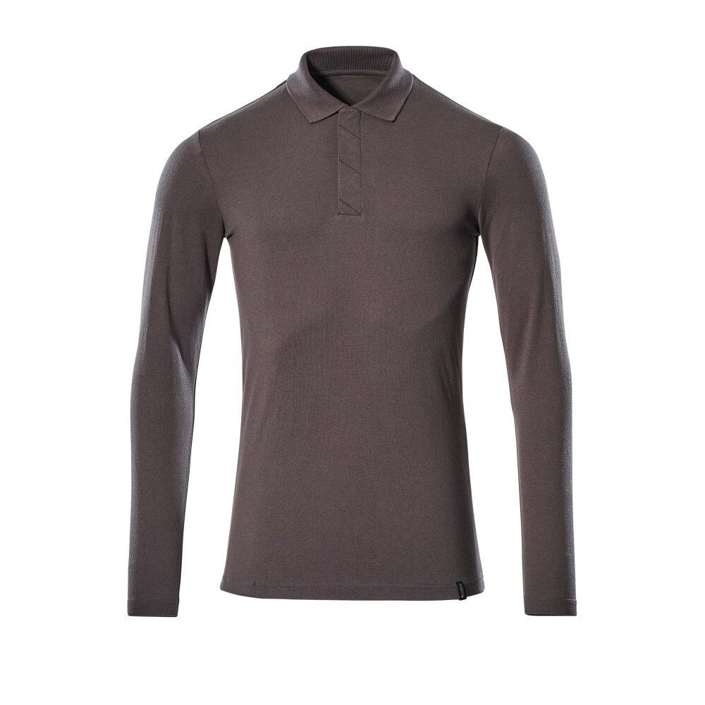 Mascot Crossover ProWash Polo Shirt long-sleeved Dark Anthracite