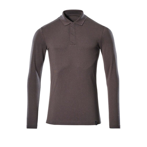 Mascot Crossover ProWash Polo Shirt long-sleeved Dark Anthracite