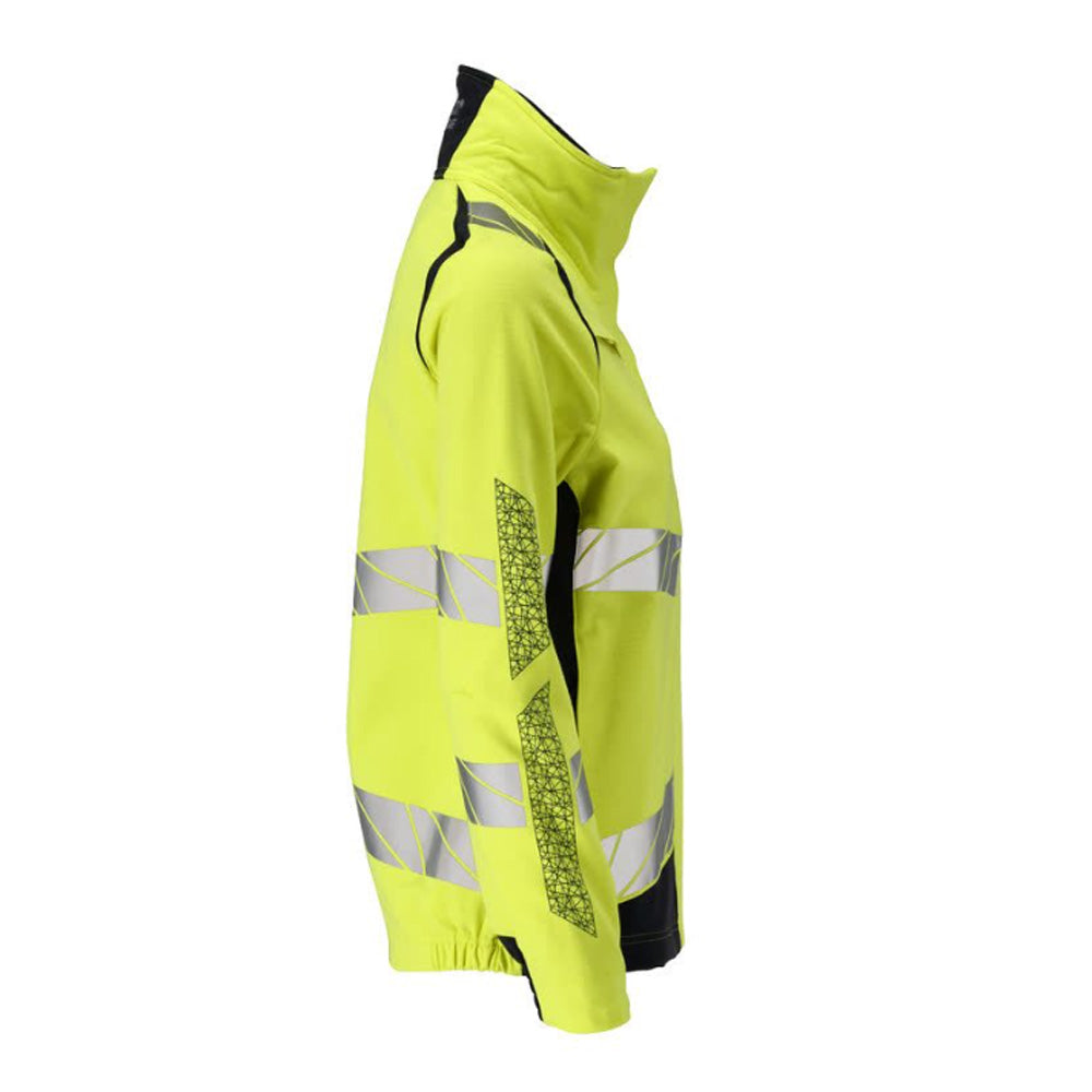 Mascot Accelerate Ladies 21008 Hi-Vis Yellow / Dark Navy Flame Retardant Jacket