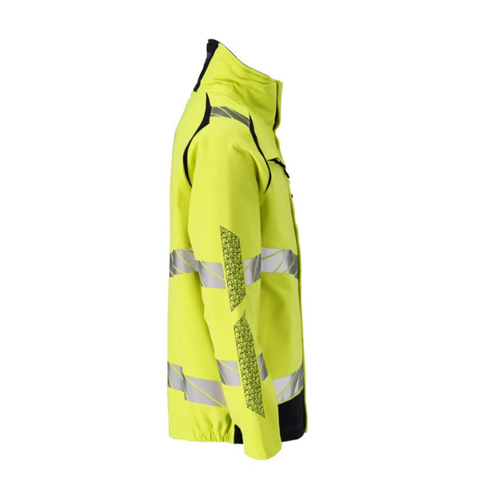 Mascot Accelerate 21009 Hi-Vis Yellow / Dark Navy Flame Retardant Jacket